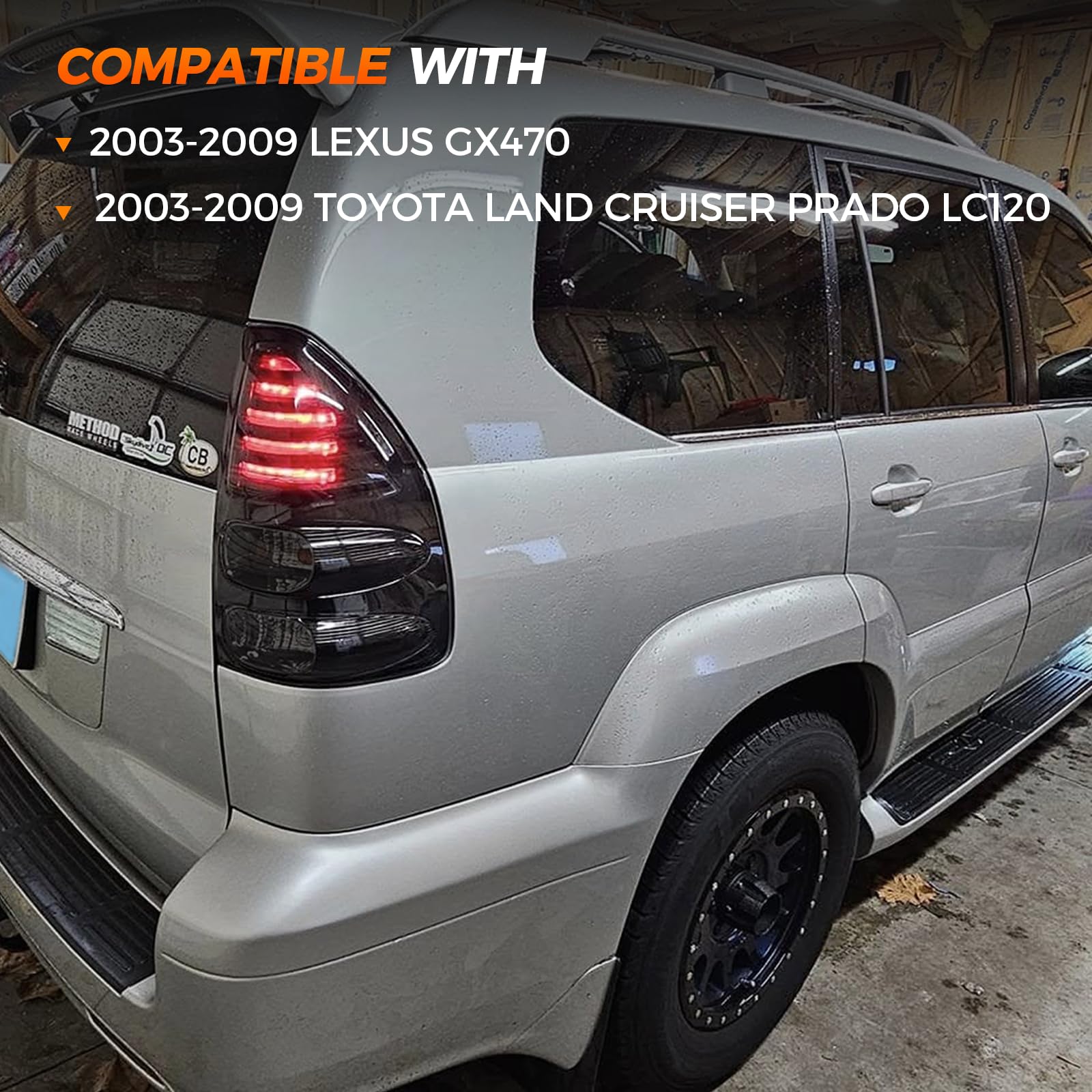 Amazon.com: LED Tail lights Compatible with 2003-2009 LEXUS GX470